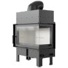 Kominek powietrzny stalowy FLOKI M prawy 10 kW Ø 200