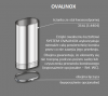 Wkład kominowy owalny montowany w istniejącym szachcie kominowym OVALINOX Ø120/240 mm
