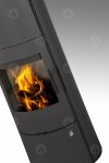 Piec wolnostojący ROMOTOP EVORA 03 AKUM - metal