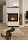 Wkład kominkowy ROMOTOP HEAT L 2G S 65.51.40.21 - szyba łączona