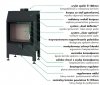 Wkład kominkowy Heatro 69P