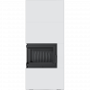 KOMINEK POWIETRZNY SIMPLE BOX lewy 8 kW Ø 200 BIANCO