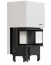 Kominek powietrzny stalowy KRATKI REGNOR 680/280 6 kW Ø 160 3-szybowy