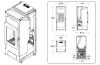 Piec na pellet Noir MP 14 kW 