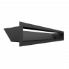 Kratka kominkowa LUFT czarny 9x60