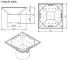 Palenisko ogrodowe Artiss P1 BASIC grafit