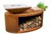 Palenisko-grill ogrodowy Artiss G3 corten