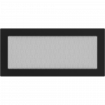 KRATKA kominkowa  17x37 czarna