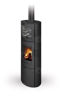 Piec wolnostojący ROMOTOP LUGO N 03 BF - metal