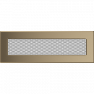 KRATKA kominkowa 11x32 złoto galwaniczne