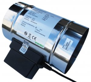 Przepustnica powietrza nieuszczelniona Ø100, Ø120, Ø150