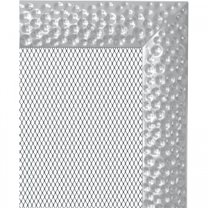 KRATKA kominkowa Venus 22x22 niklowana
