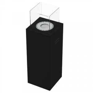 BIOKOMINEK TOWER czarny