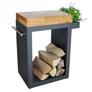 Stolik Artiss mały 60x45x91cm grafit