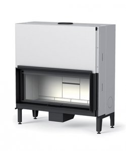 Wkład kominkowy MCZ - Plasma 115 prosta szyba
