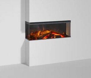 Kominek elektryczny LUMEN 870 narożny