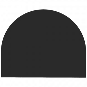 Podstawa stalowa pod piec Wzór 2 100x80 cm czarna