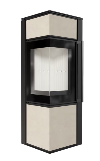PIEC STALOWY KOZA TORA/S 8 kW spiek kwarcowy