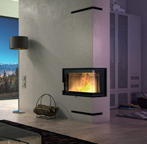 Wkład kominkowy DEFRO Intra SM BP Slim 6 kW