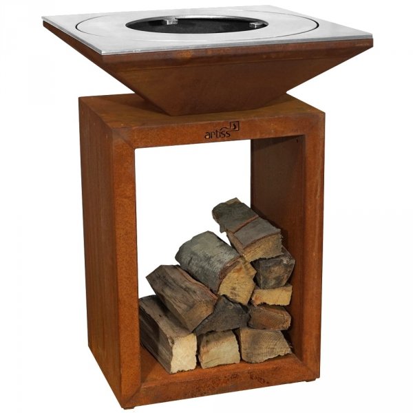 Palenisko-grill ogrodowy Artiss G8 BASIC corten