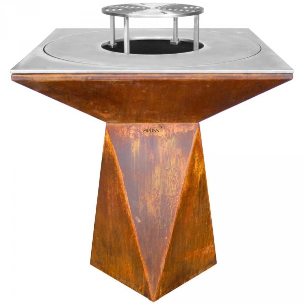 Palenisko-grill ogrodowy Artiss G1 corten