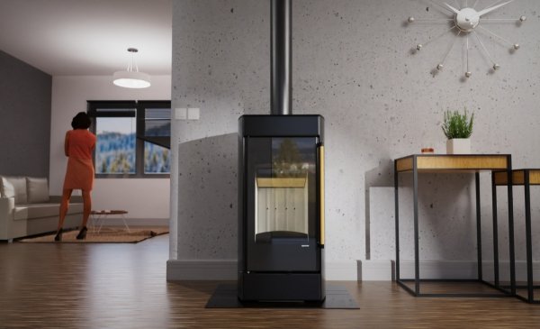 Piec wolnostojący z płaszczem wodnym DEFRO HYDROFIRE 9,5 kW