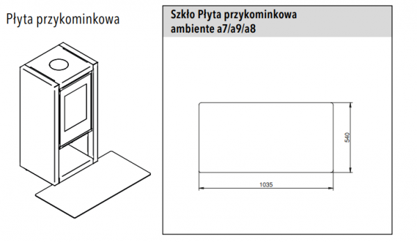 Piec wolnostojący Ambiente a7