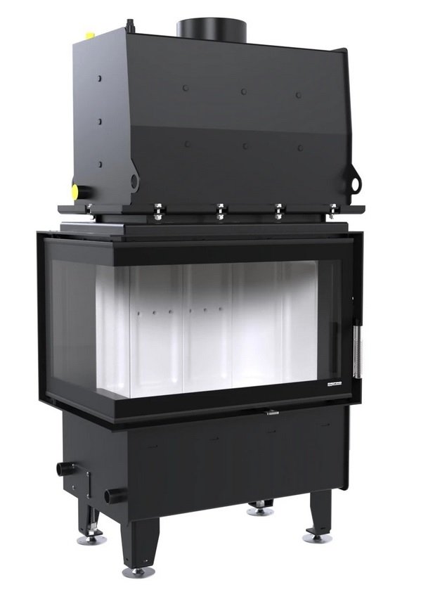 Wkład kominkowy z płaszczem wodnym DEFRO Riva SM BL 16 kW