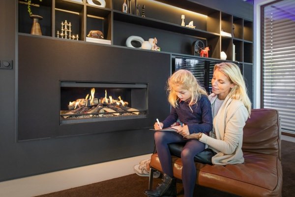Kominek elektryczny KALFIRE E-one 100F do zabudowy 