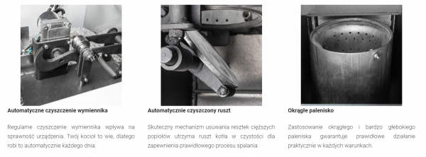 Kocioł na pellet Prestige ONE 15 – full automat z zasobnikiem bocznym