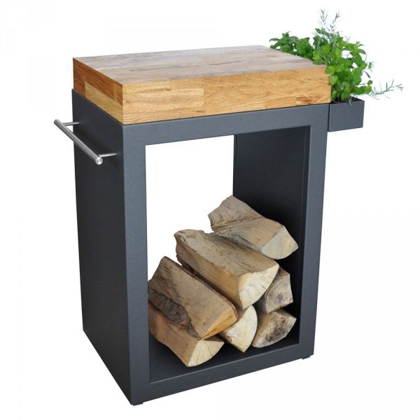 Stolik Artiss mały 60x45x91cm grafit