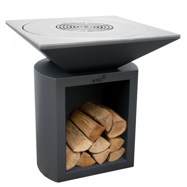 Palenisko-grill ogrodowy Artiss G2 grafit