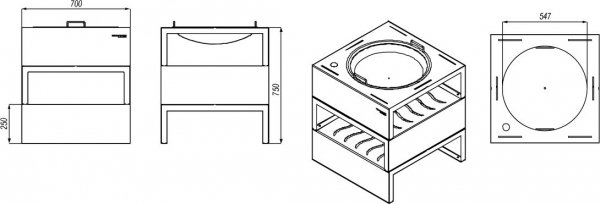 Omega 53 Fire Pit