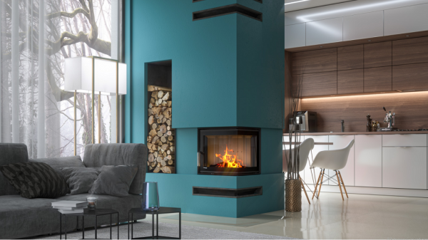 Wkład kominkowy DEFRO Intra XSM BL MINI 8 kW