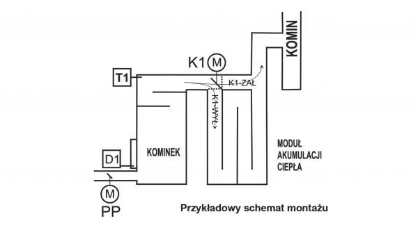 Sterownik kominka RT-08 OS