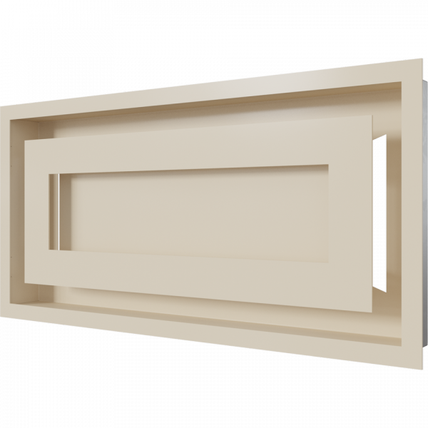 Kratka kominkowa WIND kremowa 22x45