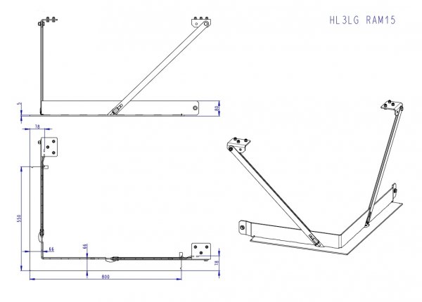 ROMOTOP Ramka HL3LG