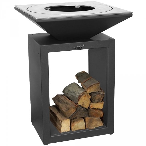 Palenisko-grill ogrodowy Artiss G8 BASIC grafit