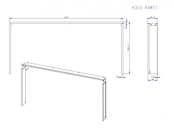 ROMOTOP Ramka H3LG
