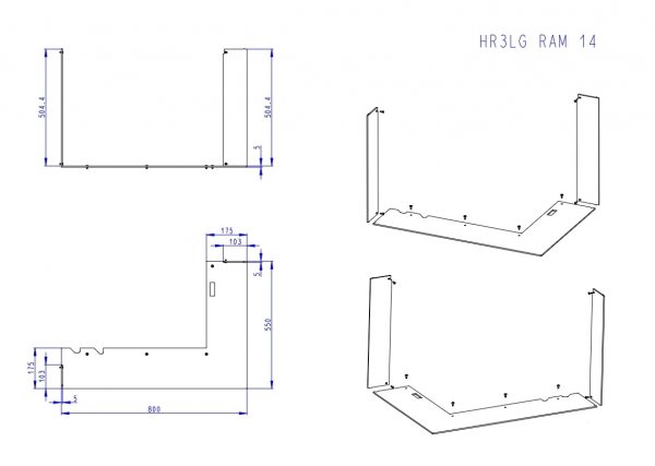 ROMOTOP Ramka HR3LG