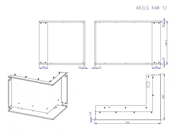 ROMOTOP Ramka HR3LG