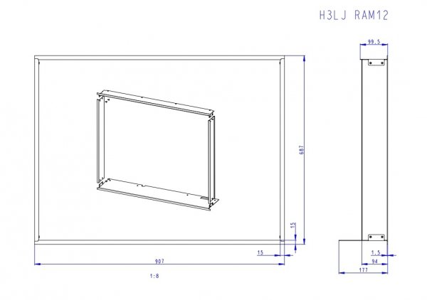 ROMOTOP Ramka H3LJ