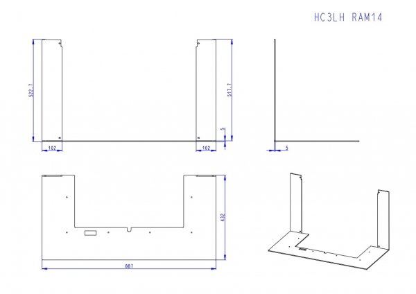 ROMOTOP Ramka HC3LH