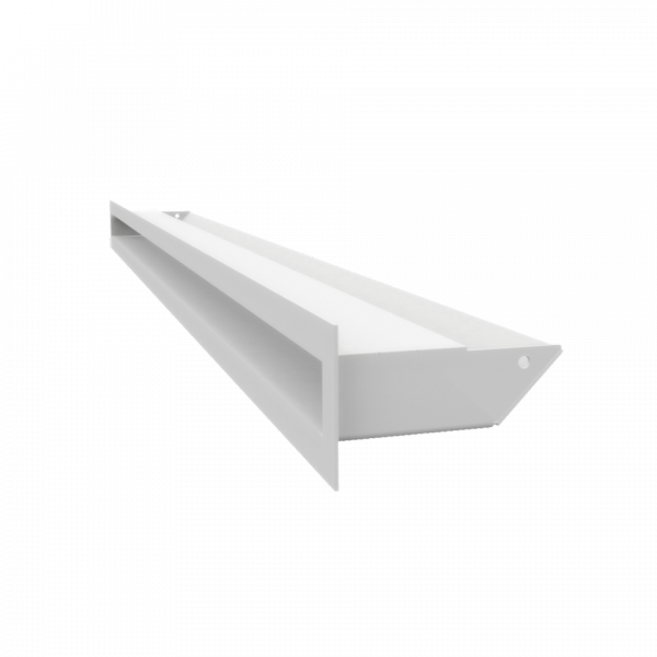 Kratka kominkowa LUFT biały 6x100