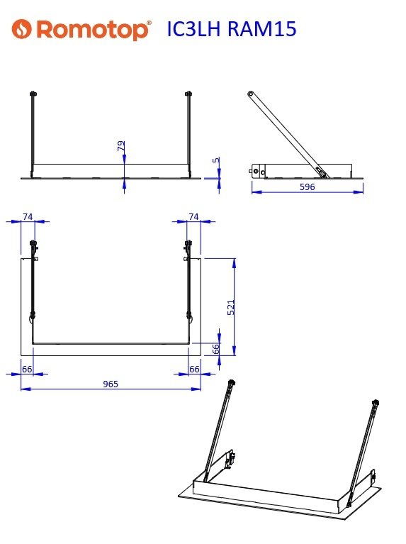 ROMOTOP Ramka IC3LH