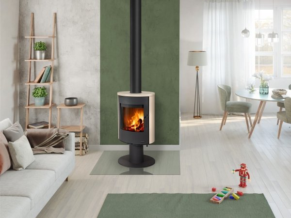 Piec wolnostojący ROMOTOP EVORA T 01 - ceramika