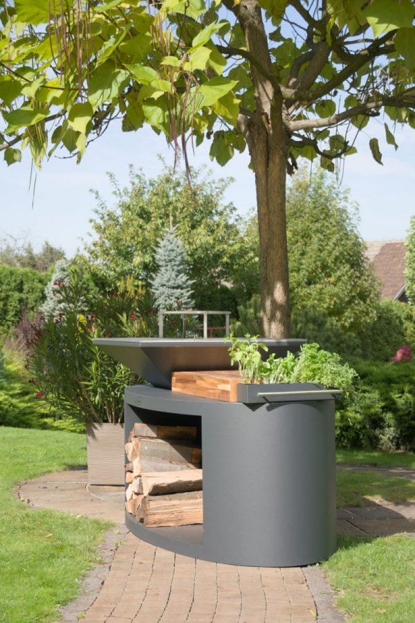 Palenisko-grill ogrodowy Artiss G3 grafit