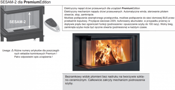 Wkład kominkowy SPARTHERM Premium V-FD-87h
