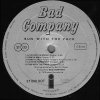 Bad Company - Run With The Pack (LP)