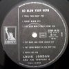 Louis Jordan And His Tympany 5 - Go Blow Your Horn (LP)